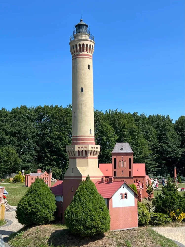 Park miniatur latarni morskich w Niechorzu