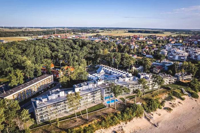 Luksusowe apartamenty w Rewalu - widok na morze